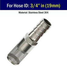 Cocco Ok Acciaio inox 3/4" in 19Mm 20Mm Tubo Barb Filtro Filtro Rete Tubo Pompa Carburante Gas