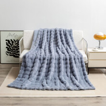 Manta extragrande de 152 x 203 cm, lujosa, de felpa sintética, cálida y gruesa, ideal para sofá, silla, cama, sala de estar, color blanco clásico.