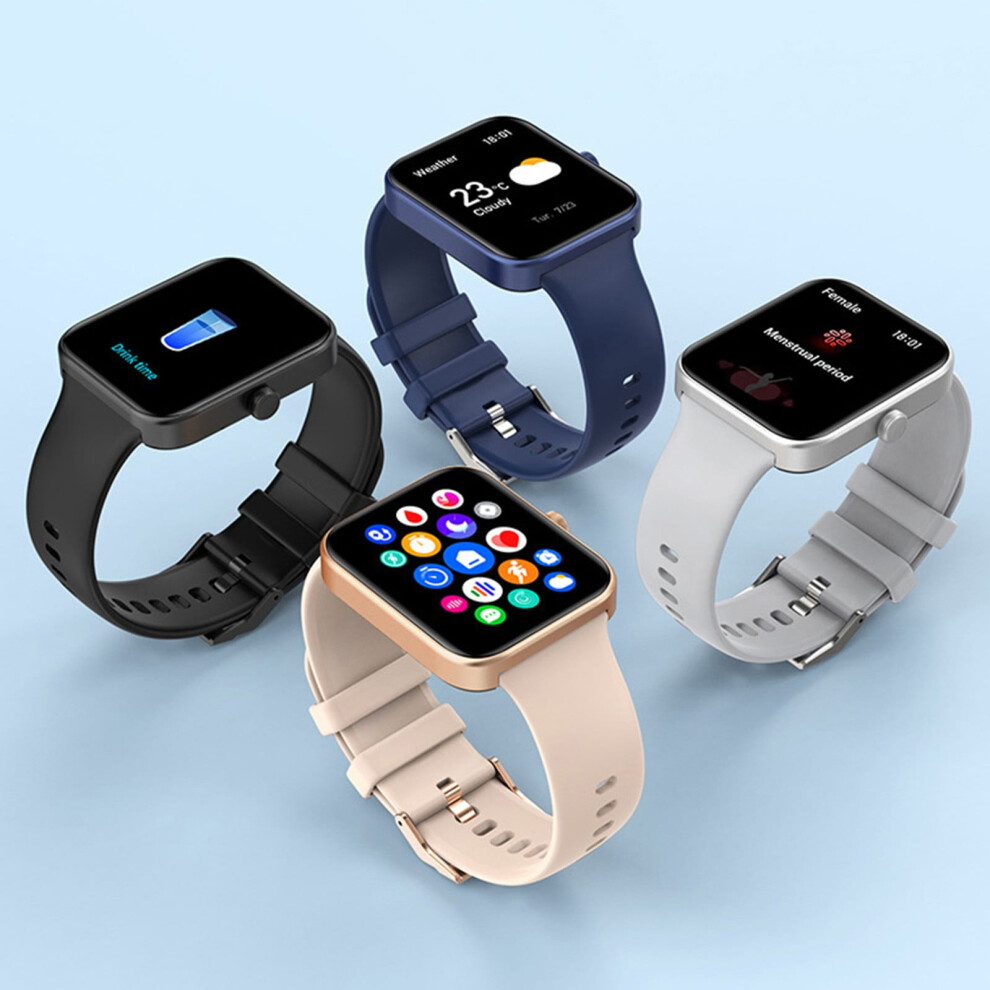 Viflosae 1.81" Hd Screen Bluetooth Call Waterproof Smartwatch, Outdoor Sports Mode, Info Push, Compatible With Xxx 9395123290430