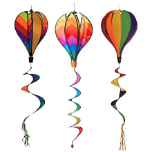 Conjunto de 3 peças de decoração de balão de ar quente em espiral para festas, decoração suspensa de balão de ar quente