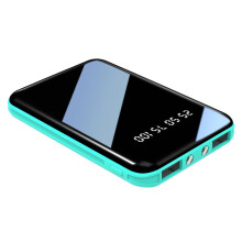 Mini Power Bank USB ultradelgado de 900 000 mAh, batería externa portátil de respaldo