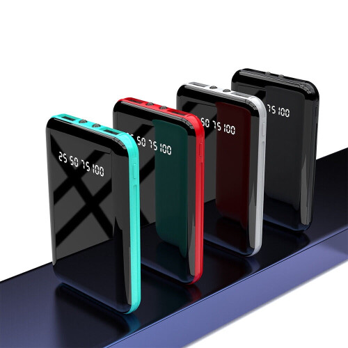 900000mAh Μίνι Power Bank USB Υπερλεπτός Φορητός Εξωτερικός Φορτιστής Εφεδρικής Μπαταρίας 1