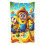 Κουβέρτα Minions από φλις, εξαιρετικά απαλή, άνετη θήκη συμβατή με σαλόνι, καναπέ, 7