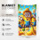 Κουβέρτα Minions από φλις, εξαιρετικά απαλή, άνετη θήκη συμβατή με σαλόνι, καναπέ, 4