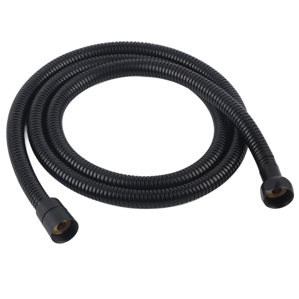 59" Flexible Stainless Steel Shower Hose With Brass Insert, Compatible With Handheld Showerhead 9395123395685