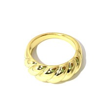 Modisches, schlichtes und leichtes Luxus-Armband aus Kupfer und Gold von Nobrand