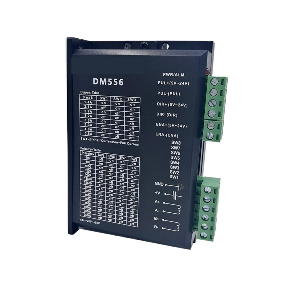 Dm556 Digital Stepper Motor Driver 2 Phase 5.6A For Nema23 Nema34 Cnc Torque Control 9174973946458