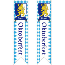 2PAKKAUS Oktoberfest-kylttibannerilippu Oktoberfest-koristeet Octoberfest-juhlatarvikkeet Polyesterikangasbanneri