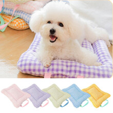 Pet Beds Gnobogi Dog Crate Pad Super Soft Fabric Machine Washable Non-Slip Dog Crate Mat Cat Lounge Bed Suitable for Small Medium Cats and Dogs