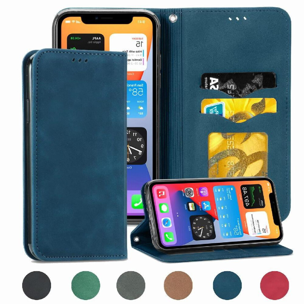 Case For Compatible With Iphone Xr Leather Case Simple Business Wallet Flip Cover Shockproof 9395123490939