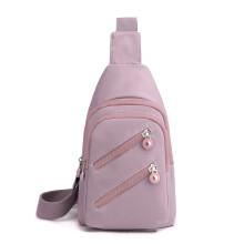 Travel Sport Crossbody -reppu, pieni olkalaukku naisille, rintalaukku, olkalaukku, crossbody (violetti)