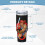 Thundercats Animated Series Ποτήρι 40oz από ανοξείδωτο ατσάλι με μόνωση κενού αέρος με καπάκι 6