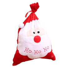 Weihnachtssäcke aus rotem Samt mit Kordelzug, ideal als Geschenktüten für Weihnachtsgeschenke und Spielzeug, auch als Aufbewahrungsbeutel für die
