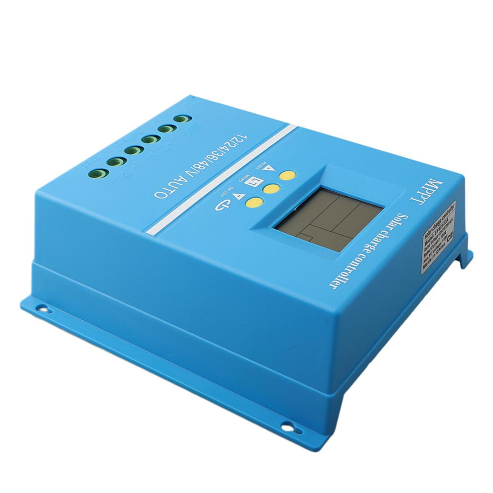 Mppt Solar Charge Controller 80A With Lcd Display, Efficiency Regulator For Rv Caravan Offgrid 9164114611765