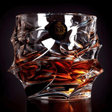 Tsukiglass Whiskey Glasses, 2/4 Pack Storm Japanese Crystal Whisky Glass, Rocks Glasses, Bourbon 4,Rocks Glasses Set
