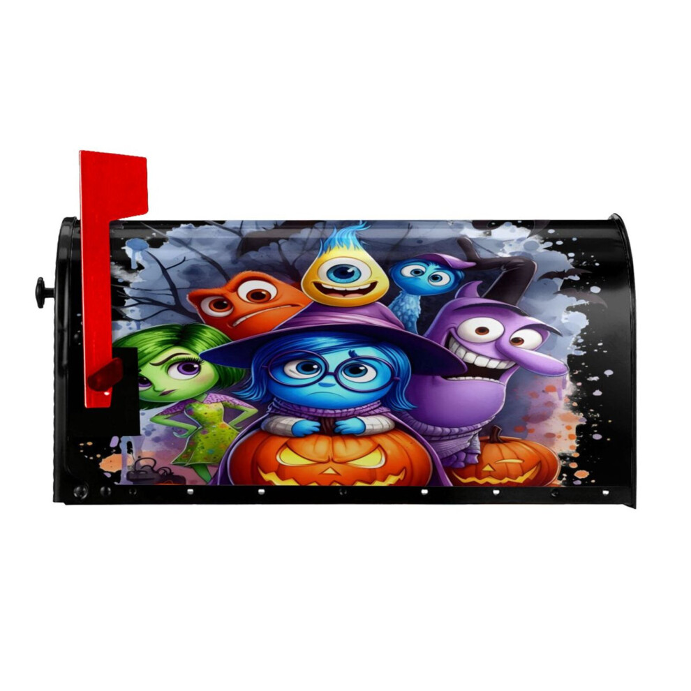Inside Out Magnetic Mailbox Cover Garden Yard Home Decor For Outside, Decorative Outdoor Post Letter Box Wrap Decor Mail Wraps, 21X18 In 9395123595535