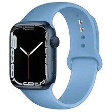 Siliconen polsbandje compatibel met Apple Watch 49mm, 40mm, 44mm, 45mm, 46mm, 42mm, 41mm en 38mm, voor Series 10, 9, 8, 7, 6, 3SE en Ultra2,