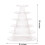 Zriyin6Tiers Γύρος Macaroon Tower Stand Τούρτα Display Rack για Γάμο και Γενέθλια 1