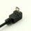 FOR10pcs Spiral Coiled USB 2.0A Stecker auf Micro USB 5-Pin Stecker Up Angle Cable 5FT 1