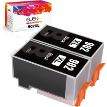 Cartouche d'encre compatible 902XL902XL (puces les plus récentes) de remplacement pour HP902Black902XL902XL.