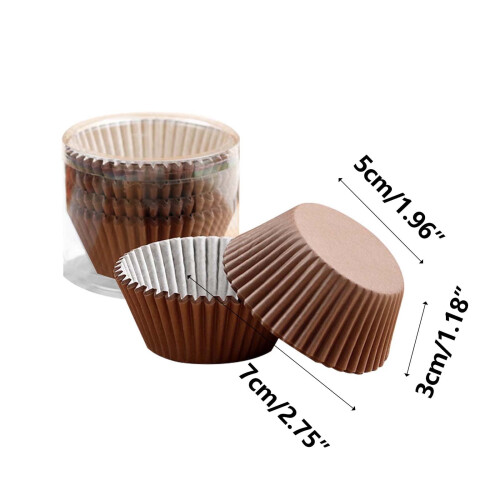 Τυπικά ποτήρια YOLOKE για cupcakes, αντικολλητικά φύλλα περγαμηνής, μελάνι τροφίμων, 2