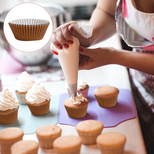 Τυπικά ποτήρια YOLOKE για cupcakes, αντικολλητικά φύλλα περγαμηνής, μελάνι τροφίμων, 1