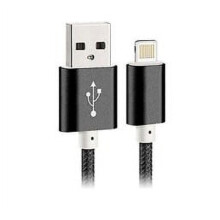 Simyoung MFi-certifierad snabbladdningskabel med Lightning, 90 cm flätad nylon, kompatibel med iPhone Xs XR X8 7 6s6 5S SE, kompatibel med iPad