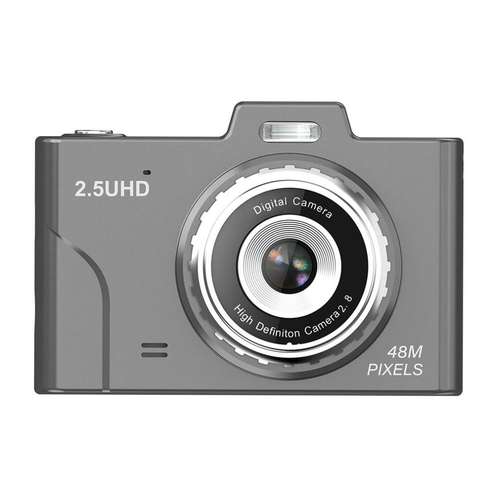Jixopn Hd1080p 48Mp Ccd Camera 2.5K 8X Zoom Cute Vlogging Camera For Beginners (Black) Black 9395123699523