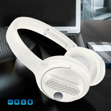 Kabelloses Stirnband von Txmfgh mit Bluetooth 5.3, 16 Stunden Akkulaufzeit, IPX3-Schutz, verstellbar, stabile Übertragung, für Sport und unterwegs
