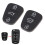 Teclado de silicone com 3 botões para Hyundai Kia A 2