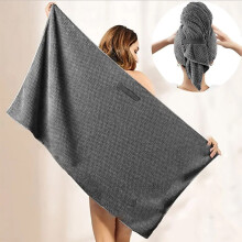 WinysinMicrofiber Towel Women's Wet Hair Towel Quick Drying Hair Towel Anti Frizz Scarf