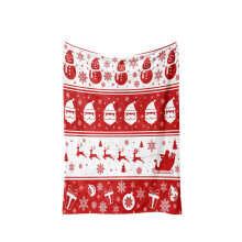 Christmas Decoration Blanket Lightweight and Warm Flannel Wool Blanket Comfortable and Soft for Both Men and Women