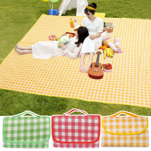 Hariumiu Outdoor Picnic Blanket Large Waterproof Non-Woven Fabric Picnic Mat Foldable Camping Beach Mat Portable Lightweight Picnic Supplies