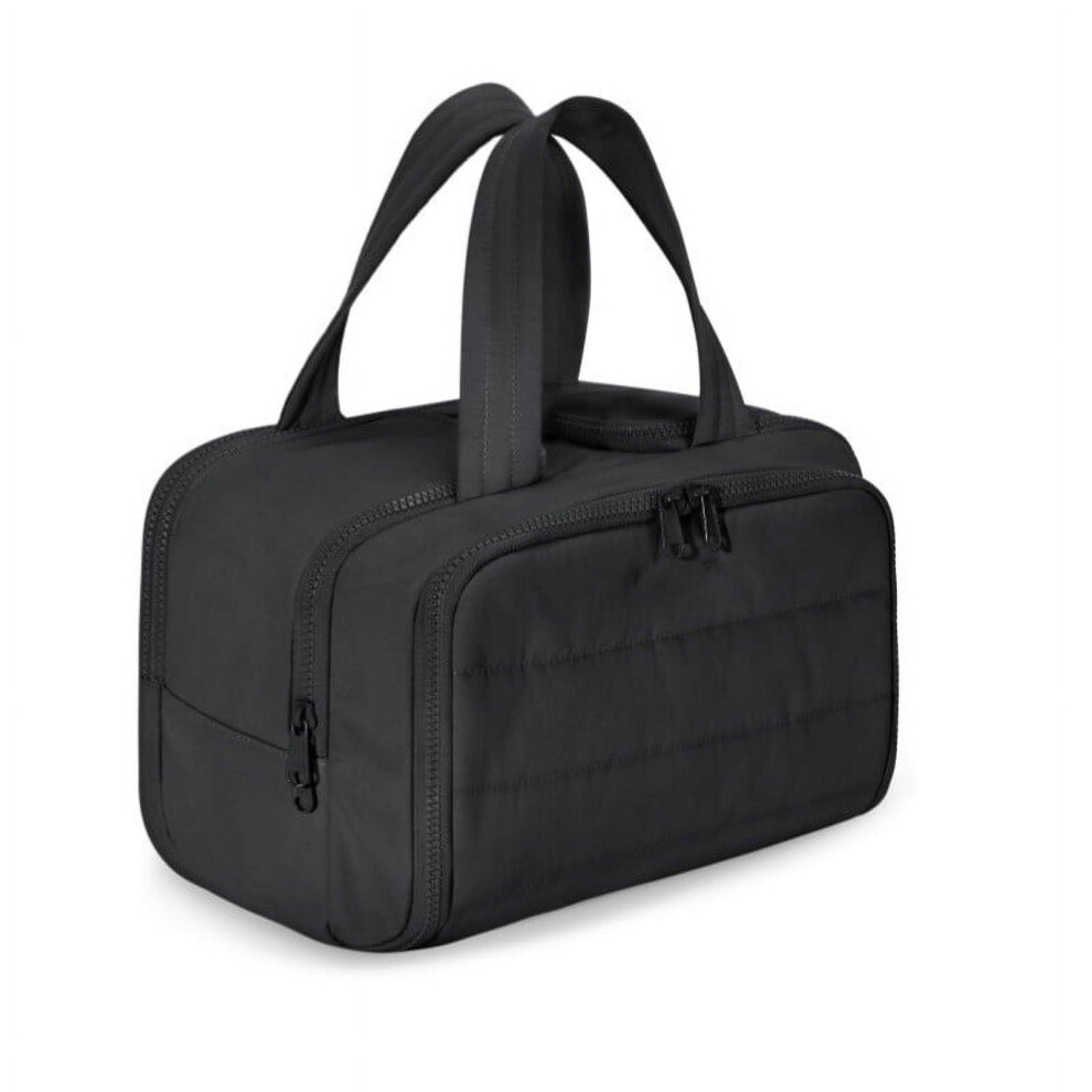 Quinlirra Lightweight Large Wide Opening Wash Bag Makeup Bag Storage Bag Large Capacity Wide-Open Travel Cosmetic Bag Travel Essentials Bag