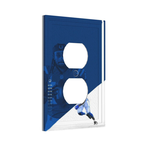 Colts Switching Lights Single Leather Roman Frame Switch Panel Wall Panel Single Double/Pull Light Switch 1