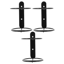 3pcs Wall Mounted Wine Rack Red Wine Bottle Holder Single Bottle Wall Rack
