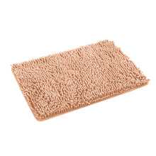 Tapis de cuisine moelleux, tapis de salle de bain léger, tapis de bain doux et antidérapant en fourrure, tapis de sol épais, durable et lavable en