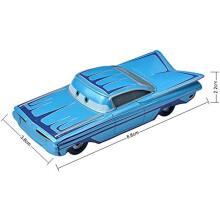 Disney Pixar Cars3 Chick Hicks Police McQueen Mater Báječný Hudson odlitek z kovové slitiny Model auta Hračky pro chlapce (Barva: Chick Hicks)