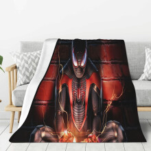 Flísová deka Spider-Man, super mäkká, útulná, prešívaná deka, detská posteľná bielizeň, vlastnosti - super mäkká 102 cm x 76 cm