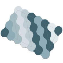 Tapis de bain YOBOLK en terre de diatomées - Antidérapant, séchage rapide, ultra-absorbant et lavable