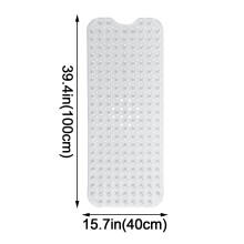 Grande vente de tapis Poaug - Déstockage de tapis résistants à la moisissure, antidérapants, à ventouses, pour salle de bain, extra longs,