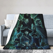 The Walking Dead hoteltakaró, anime takaró ágyra, kanapétakaró, ultra puha polár takaró hálószobába, nappaliba, 60x50 hüvelyk