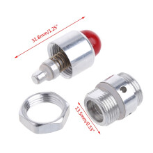Høytrykkssikkerhetsventil 3/8" tommers begrensningsventil i aluminium for mat 1 bar 100 kPa