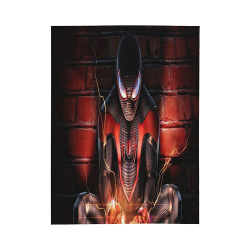 Blaincéad Lomra Spider-Man - Blaincéad Caithimh Thar a Bhog, Gnéithe Leapa do Pháistí - Thar a Bhog 40"X30" 1