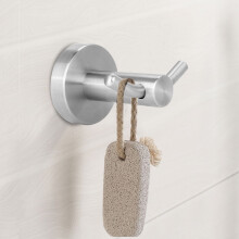 Crochets porte-serviettes muraux Walfront de 8 cm (3,15 po), en acier inoxydable