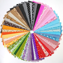 Fabric Pieces Patchwork Crafts Cotton Material Package