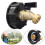 330 gallon IBC-vanntankadapter messingslangekranventilkobling 2