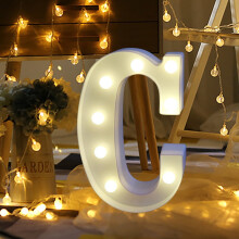 Letras luminosas de LED Volity AZ e seta, letreiros do alfabeto iluminados, compatíveis com decoração de aniversário, casamento, festa, bar e
