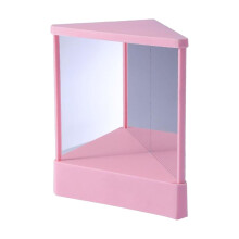 Miroir cosmétique Mornei non réversible, lisse, véritable miroir ME, autoportant, inversé S