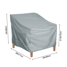 Housse imperméable FALYEE pour mobilier de jardin, chaises empilables et barbecue